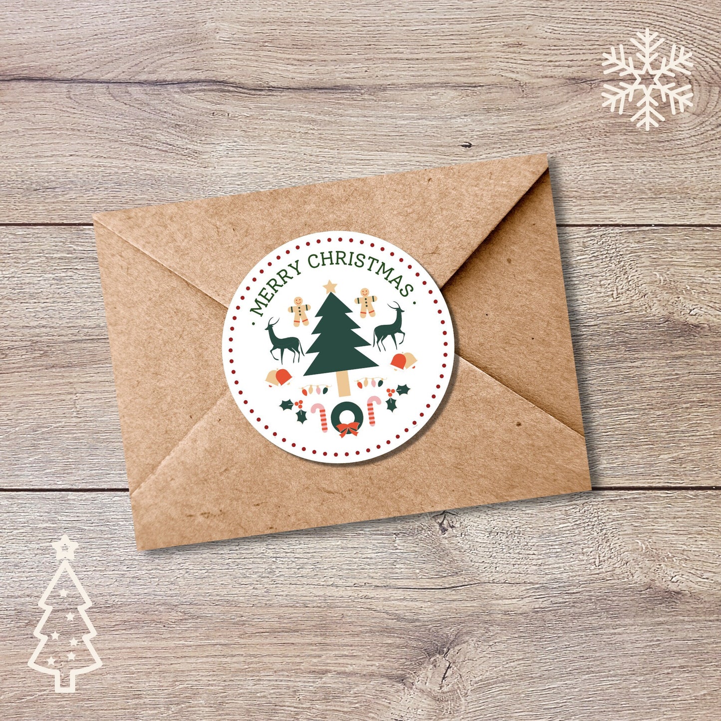 Personalized Christmas Stickers