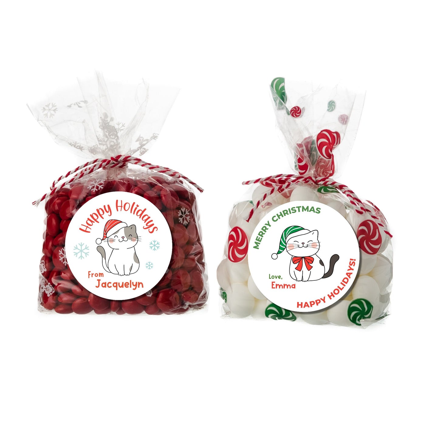 Personalized Christmas Stickers