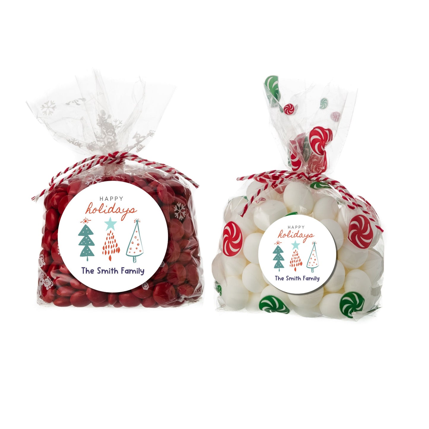 Personalized Christmas Stickers