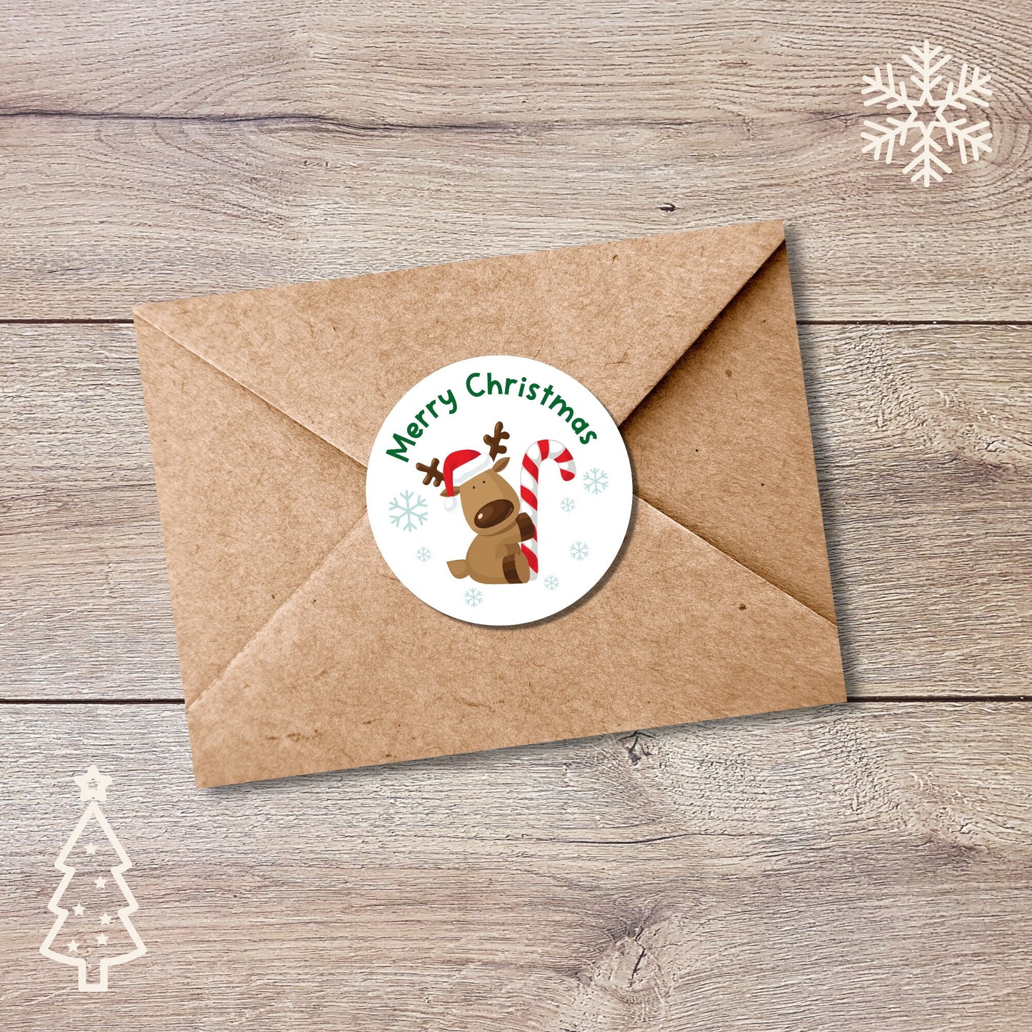 Personalized Christmas Stickers