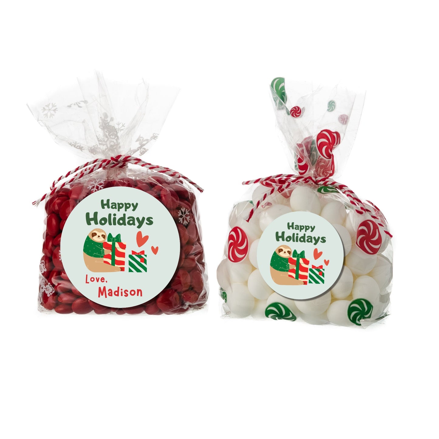 Personalized Christmas Stickers