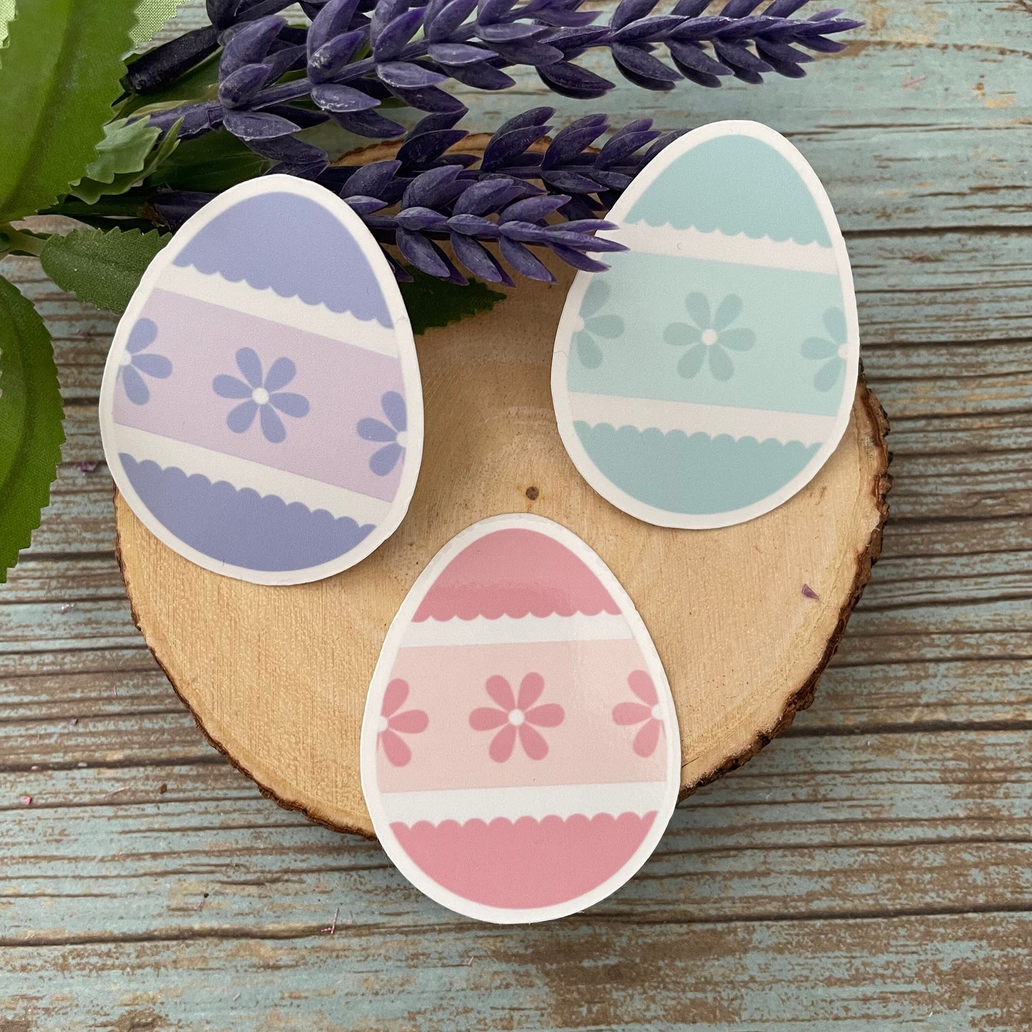 Easter Egg Vinyl Sticker, Easter Egg Basket Vinyl Sticker for Laptop Water Bottle, Cute Easter Sticker for Easter Basket Favor, Easter Gift