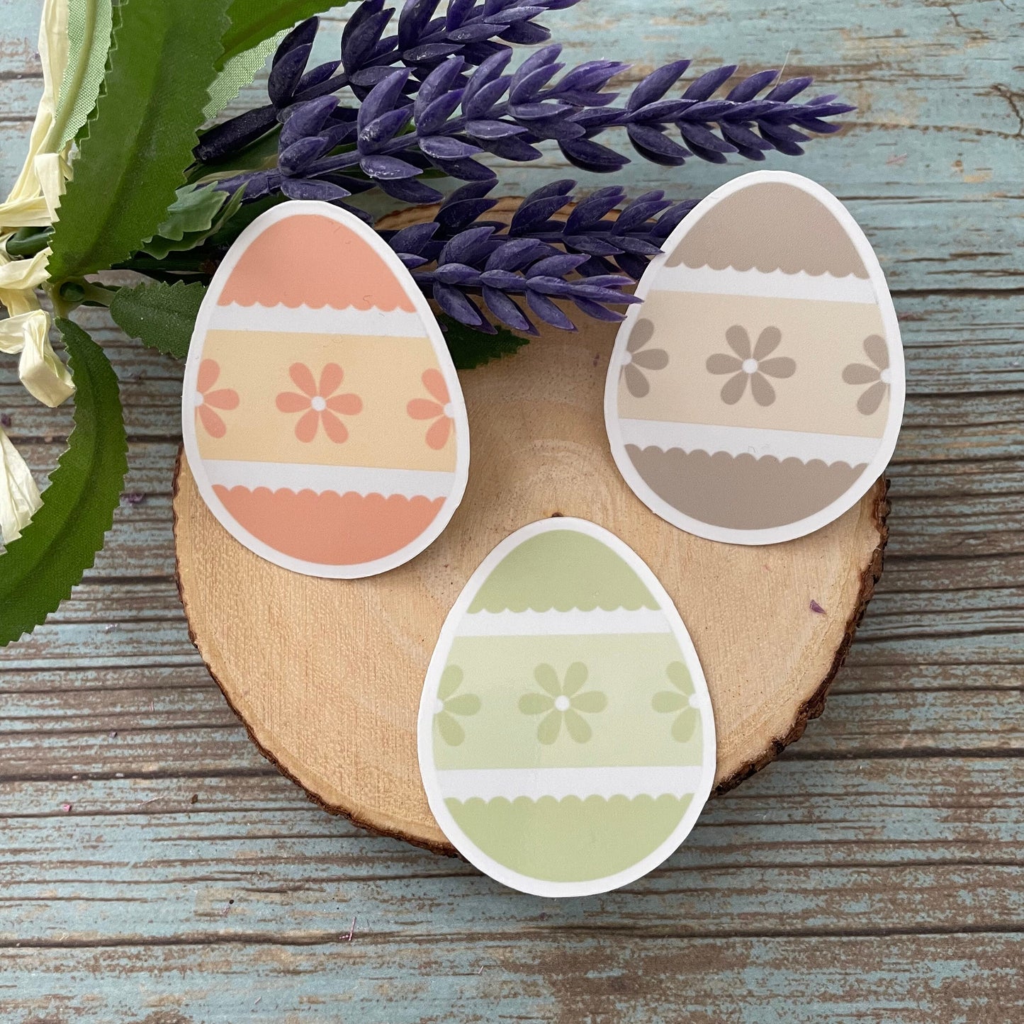 Easter Egg Vinyl Sticker, Easter Egg Basket Vinyl Sticker for Laptop Water Bottle, Cute Easter Sticker for Easter Basket Favor, Easter Gift