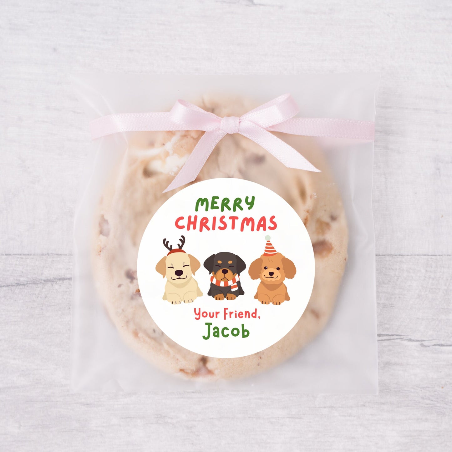 Personalized Christmas Stickers