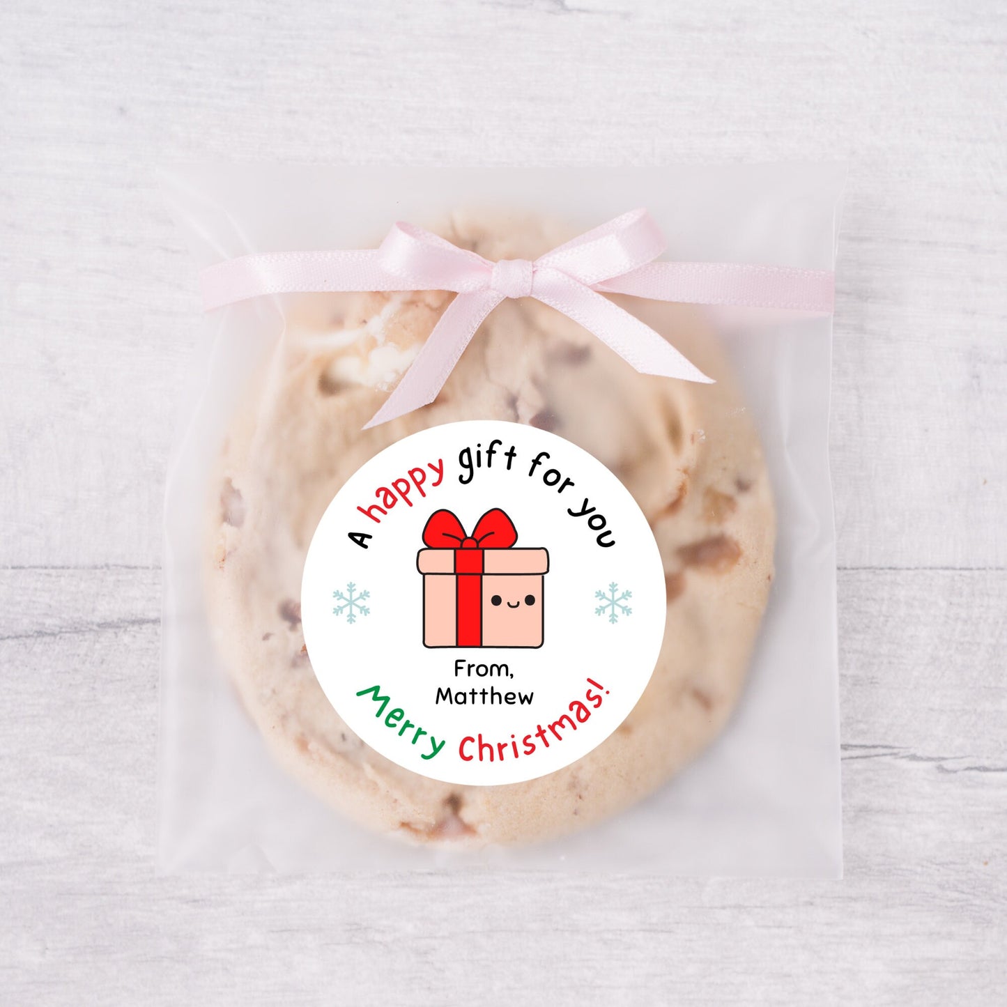 Personalized Christmas Stickers