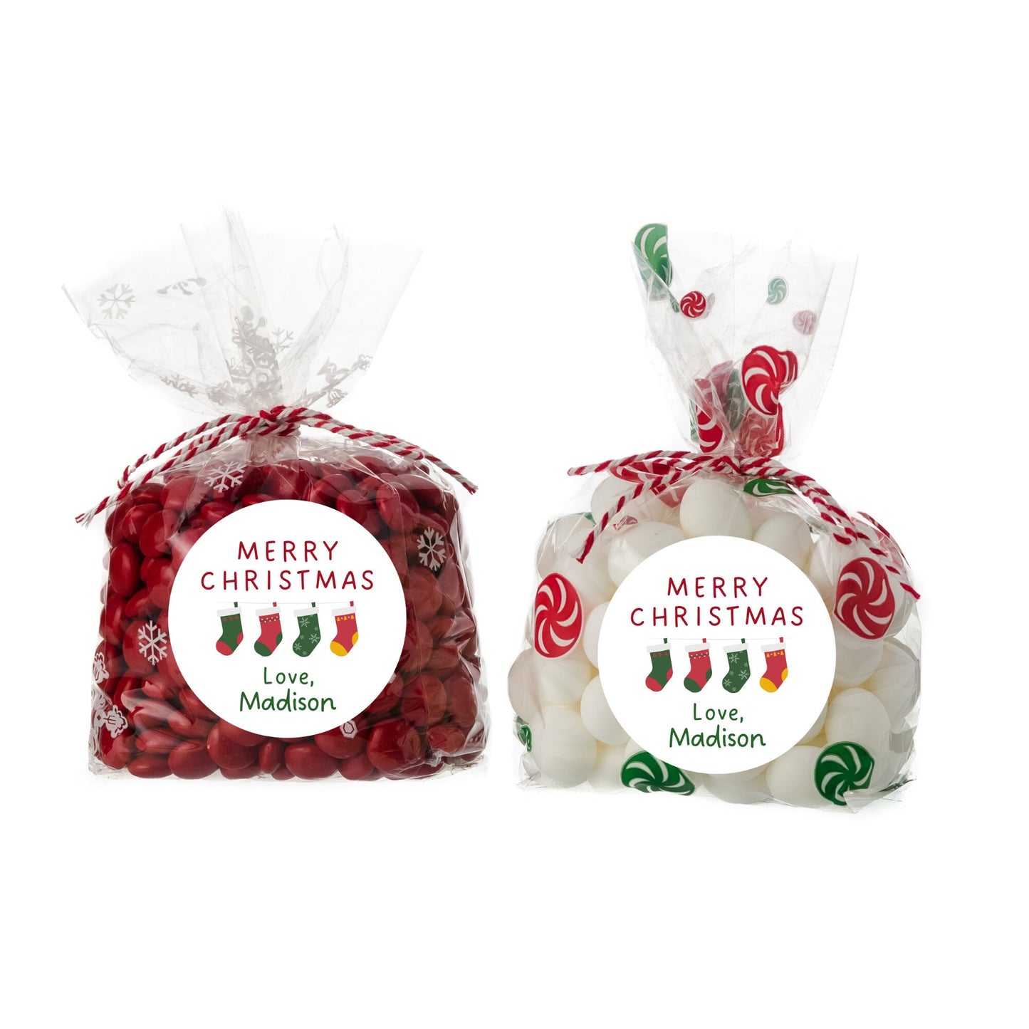 Personalized Christmas Stickers