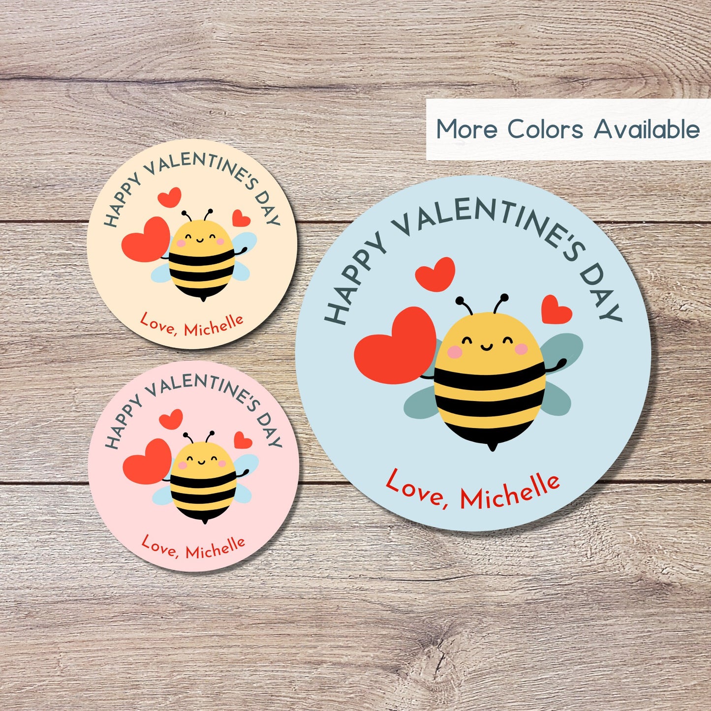 Personalized Valentine's Day Stickers