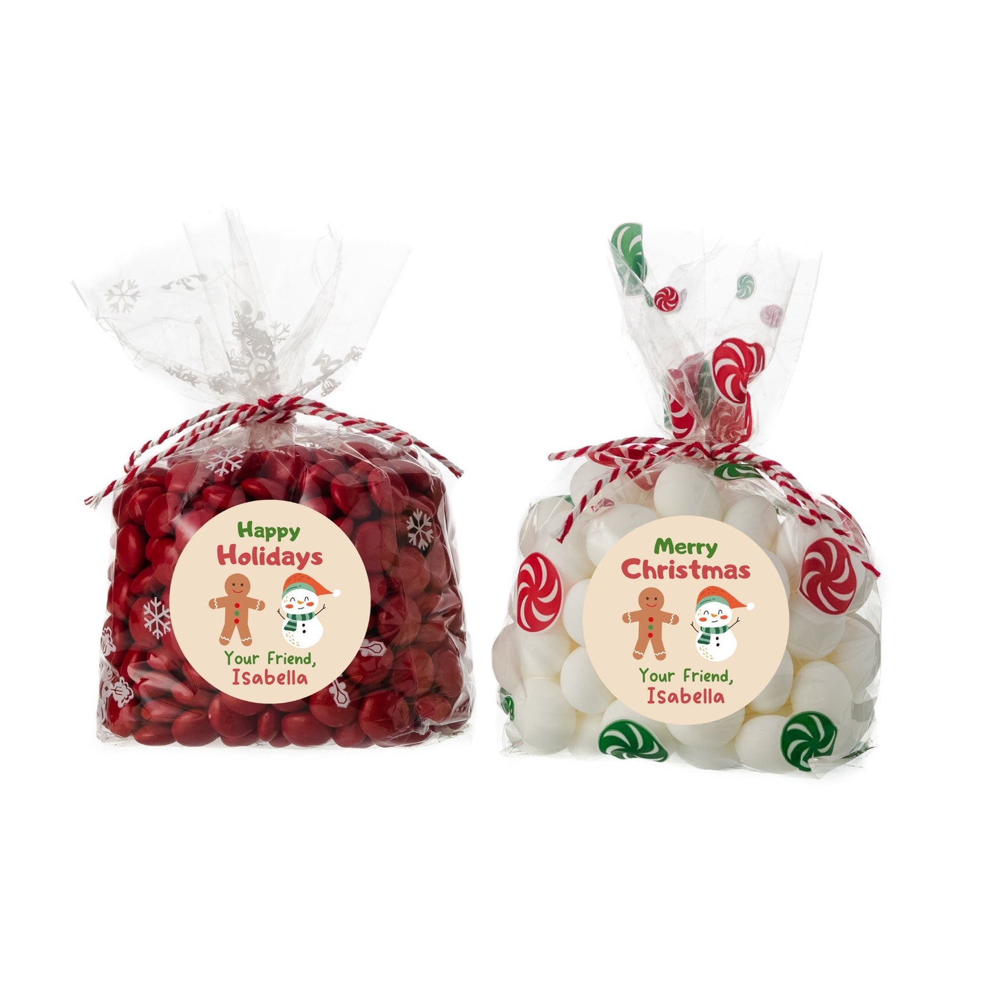 Personalized Christmas Stickers