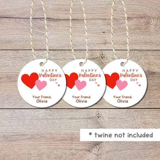 Personalized Valentine's Day Gift Tags