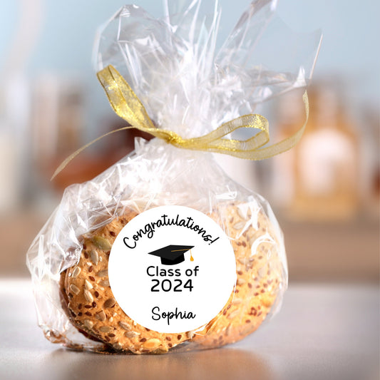 Personalized Graduation Stickers, Custom Graduation Party Favor Labels