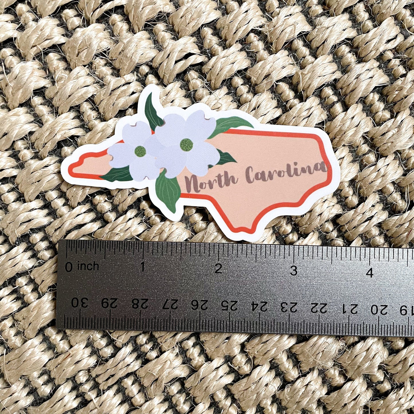 North Carolina State Flower Vinyl Sticker