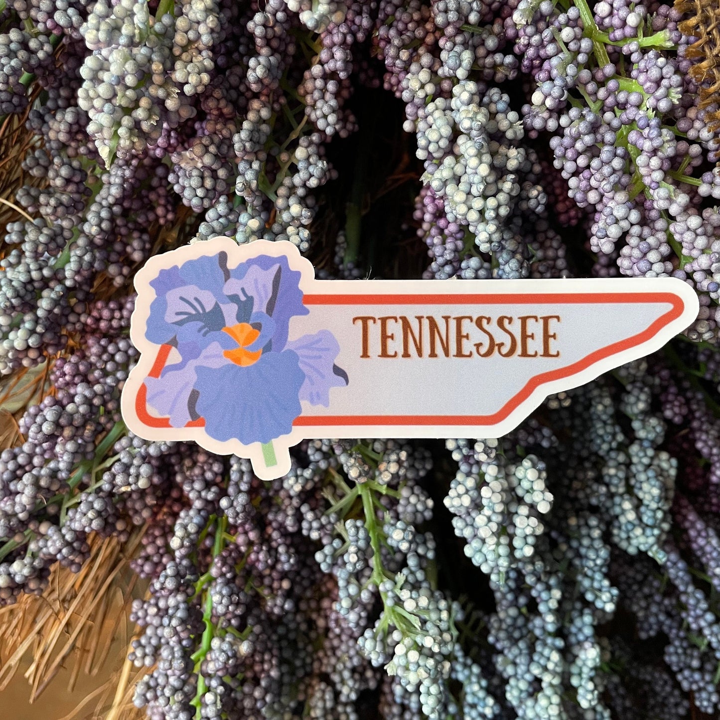 Tennessee State Flower Vinyl Sticker