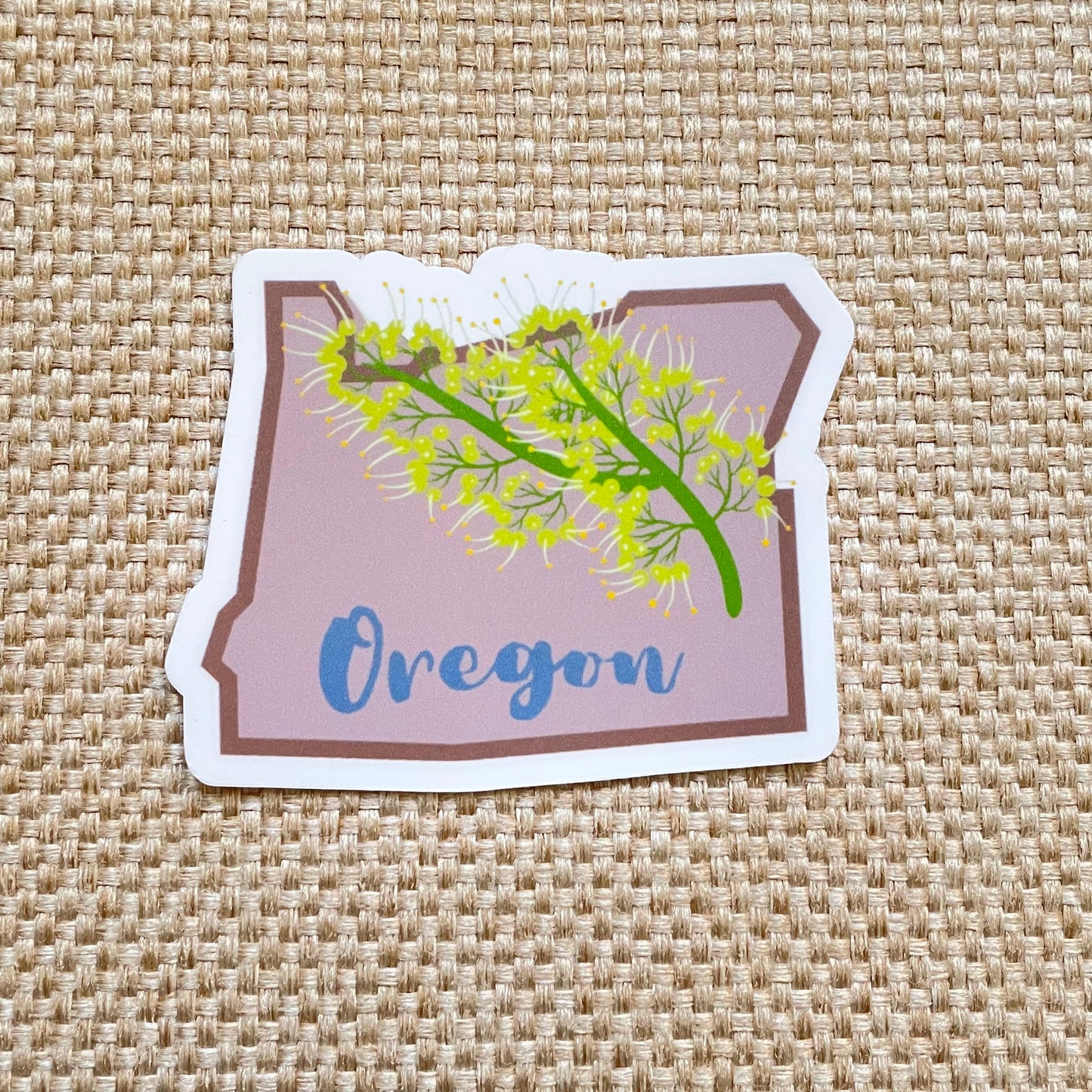 Oregon State Flower Vinyl Sticker