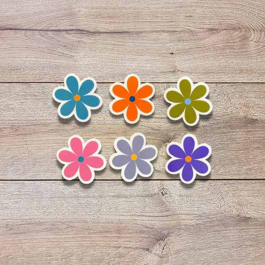 Mini Daisy Vinyl Sticker Set