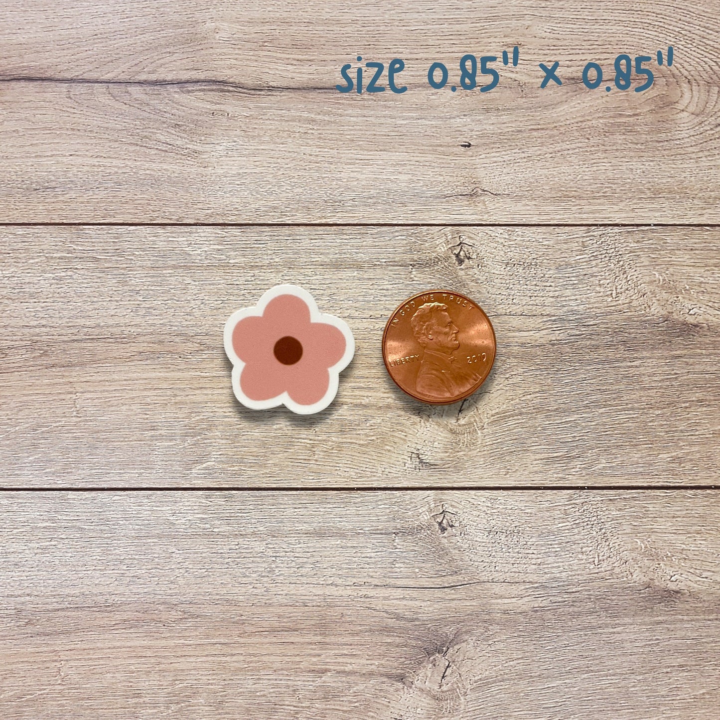 Mini Boho Flower Vinyl Sticker Set