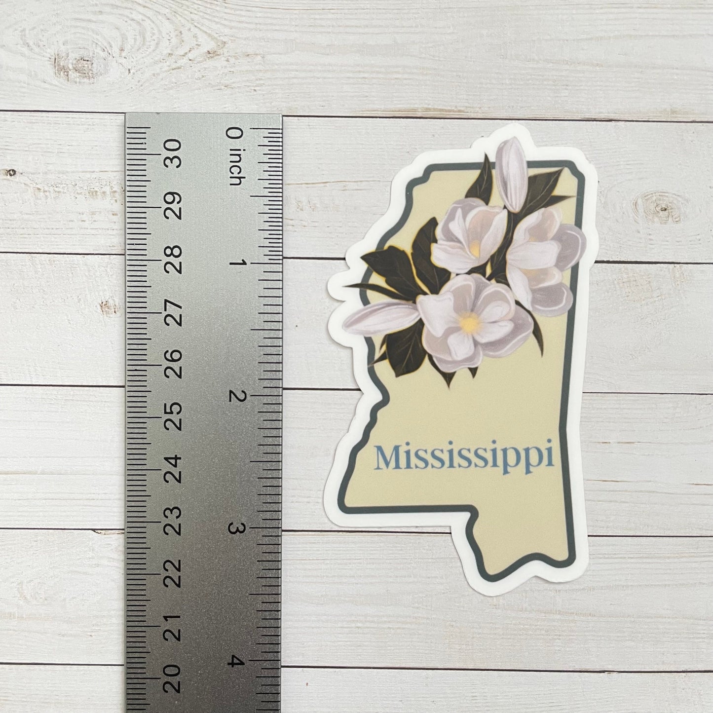 Mississippi State Flower Vinyl Sticker