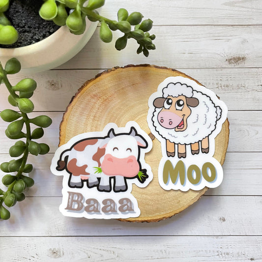 Funny Animal Vinyl Sticker