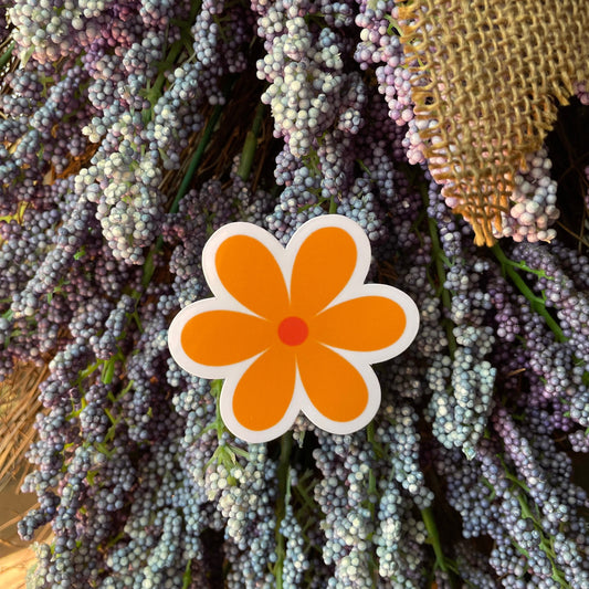 Daisy Flower Vinyl Sticker Set