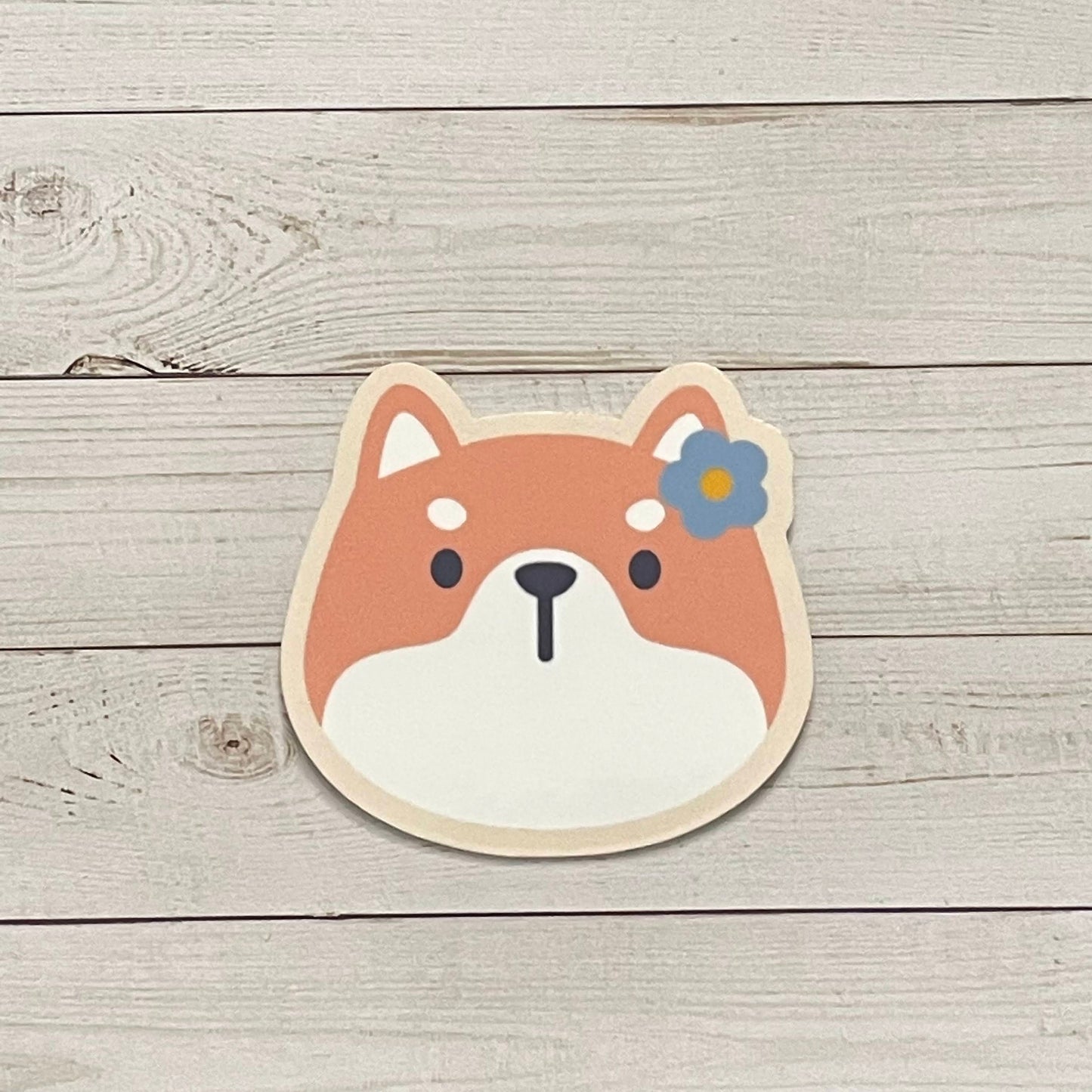 Shiba Inu Vinyl Sticker