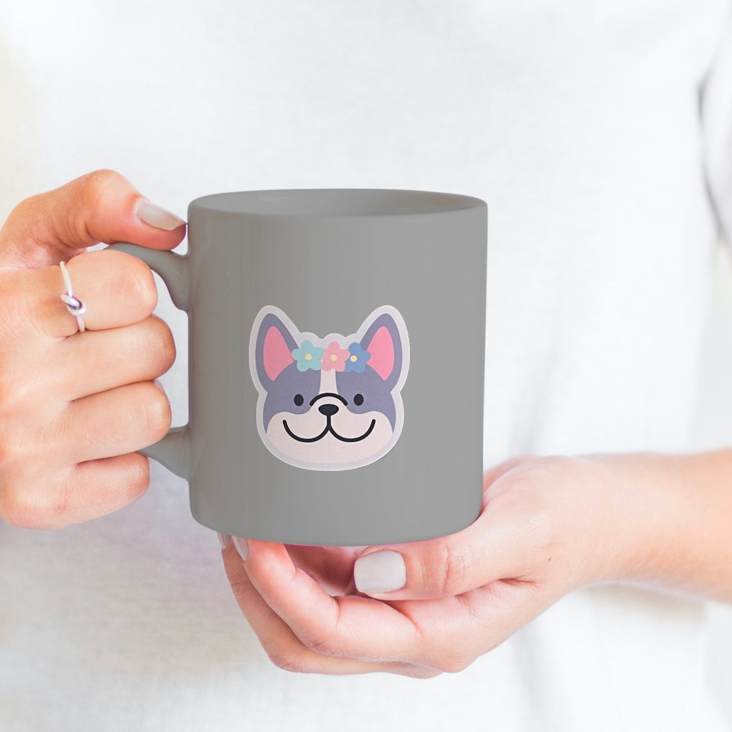 French Bulldog Vinyl Sticker