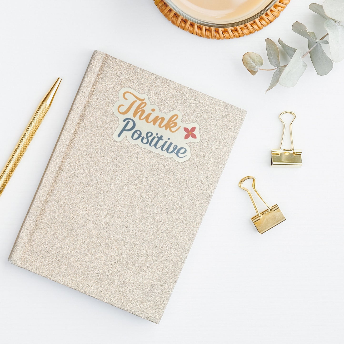 Think Positive Vinyl Sticker