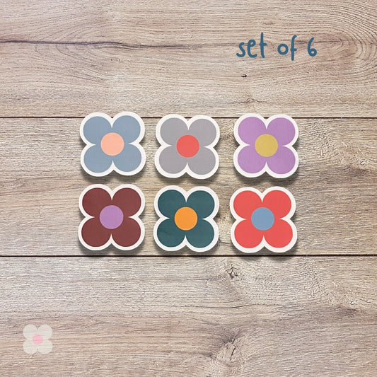 Flower Vinyl Sticker Set