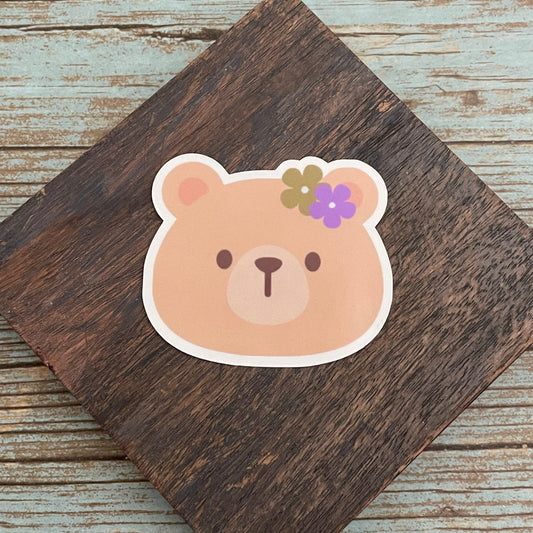 Bear Vinyl Sticker