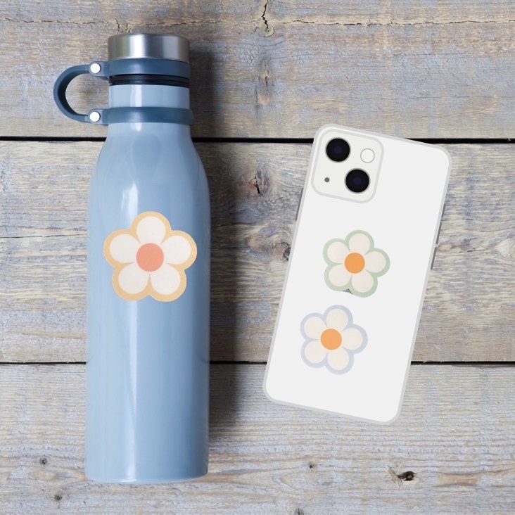 Daisy Flower Sticker Set