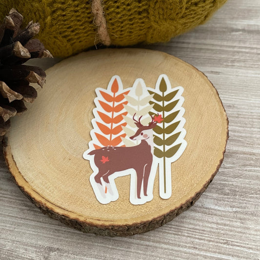 Deer Vinyl Sticker