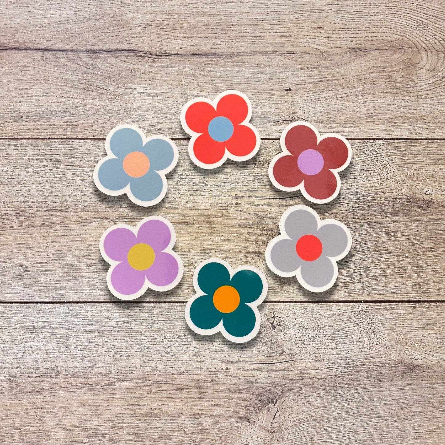 Flower Vinyl Sticker Set