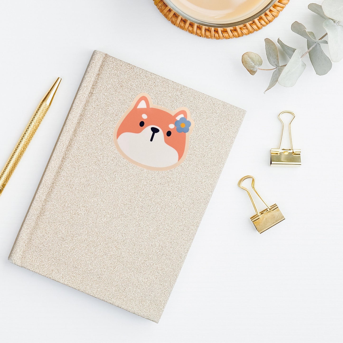 Shiba Inu Vinyl Sticker
