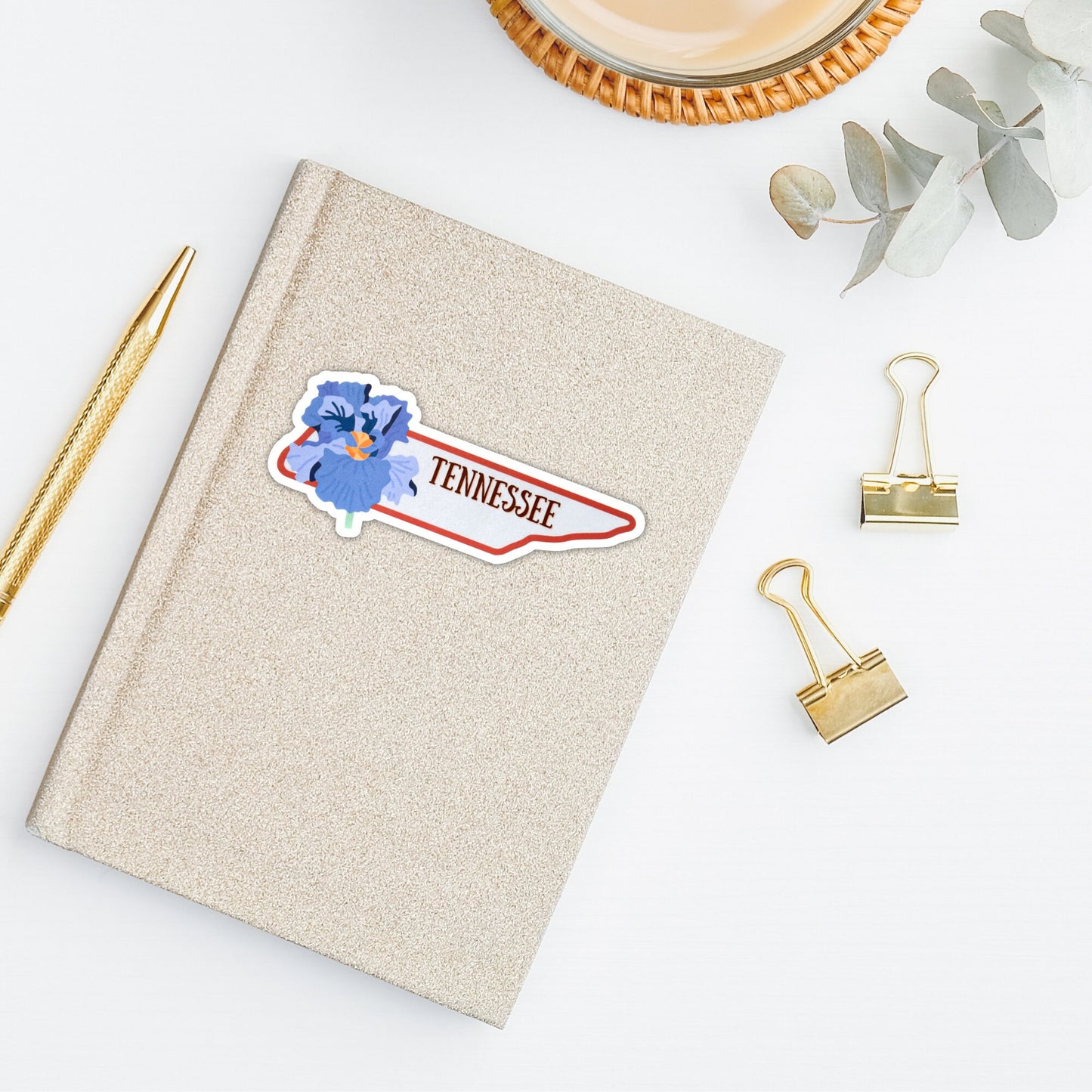Tennessee State Flower Vinyl Sticker