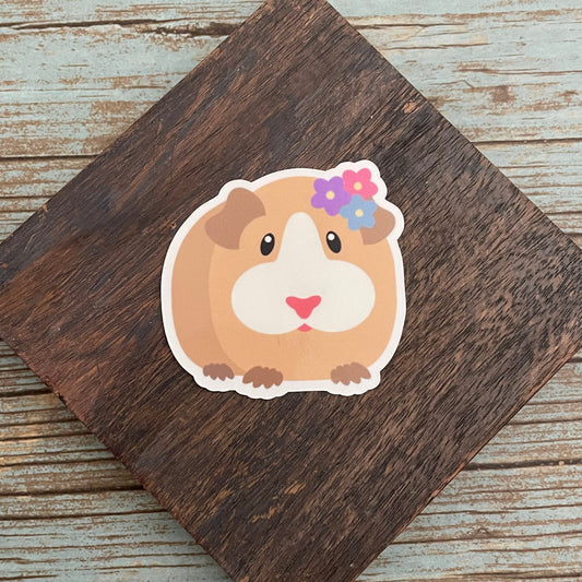 Guinea Pig Vinyl Sticker