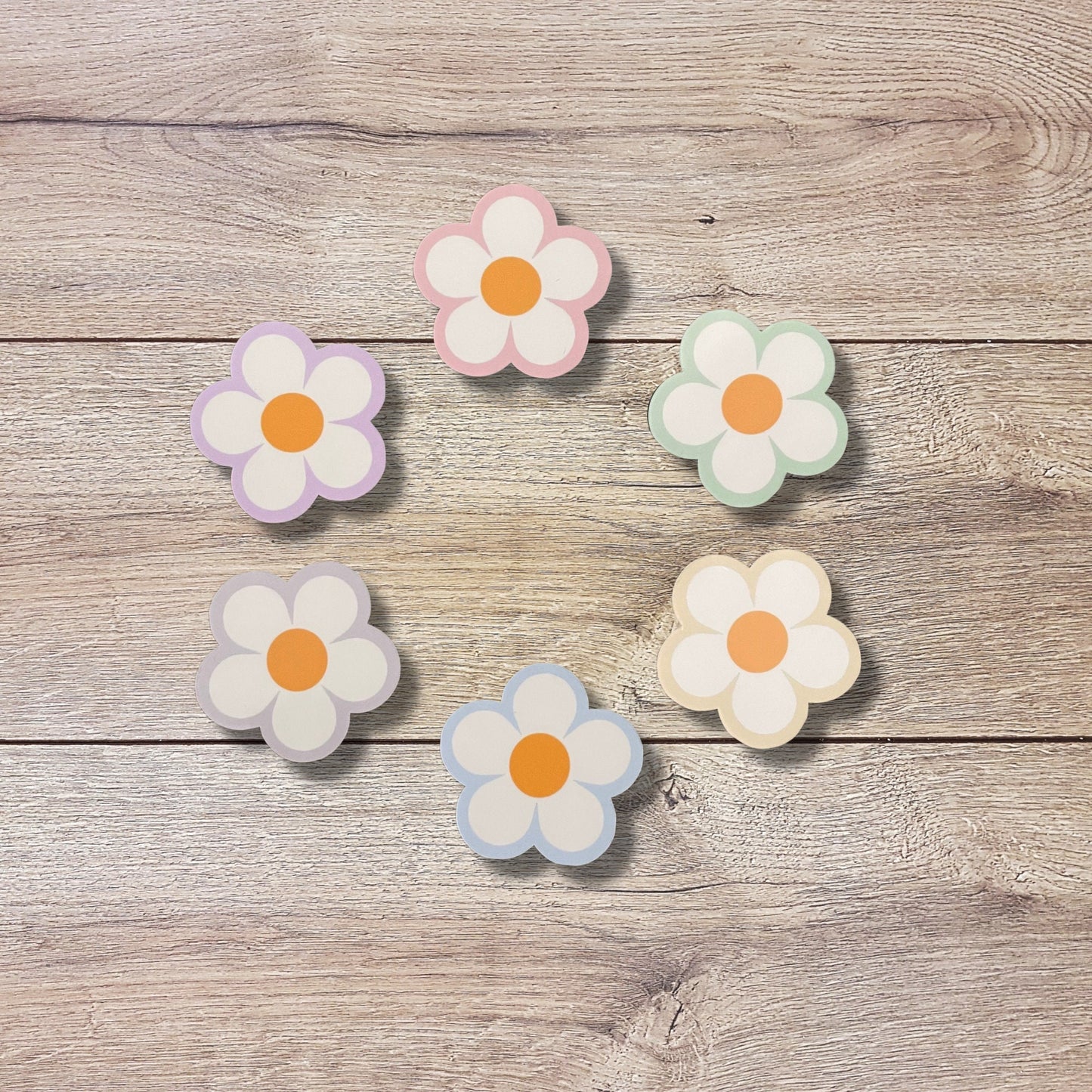 Daisy Flower Sticker Set
