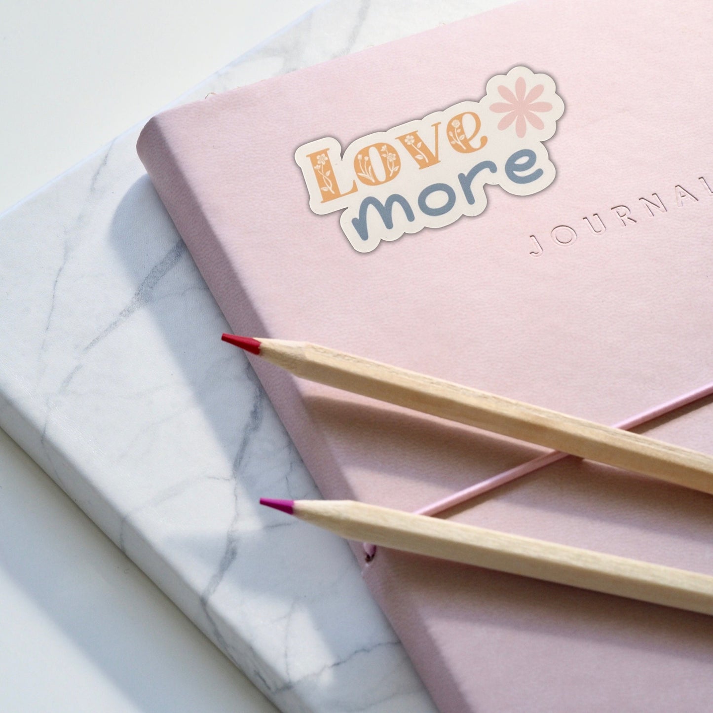 Love More Vinyl Sticker