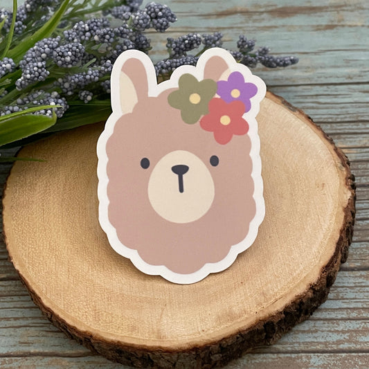 Alpaca Vinyl Sticker