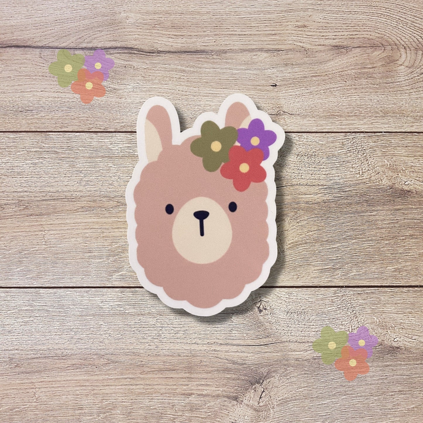 Alpaca Vinyl Sticker