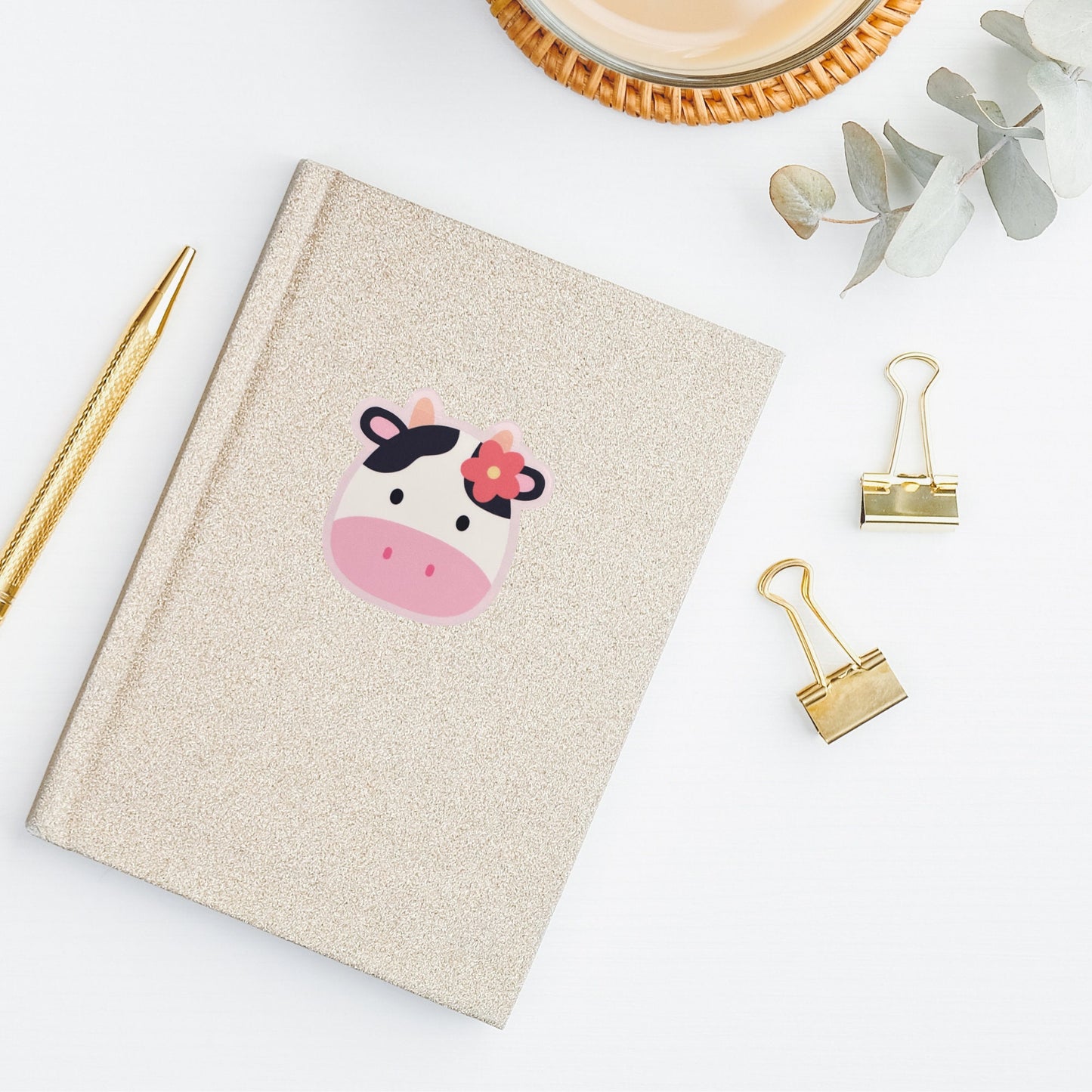 Cow Vinyl Sticker