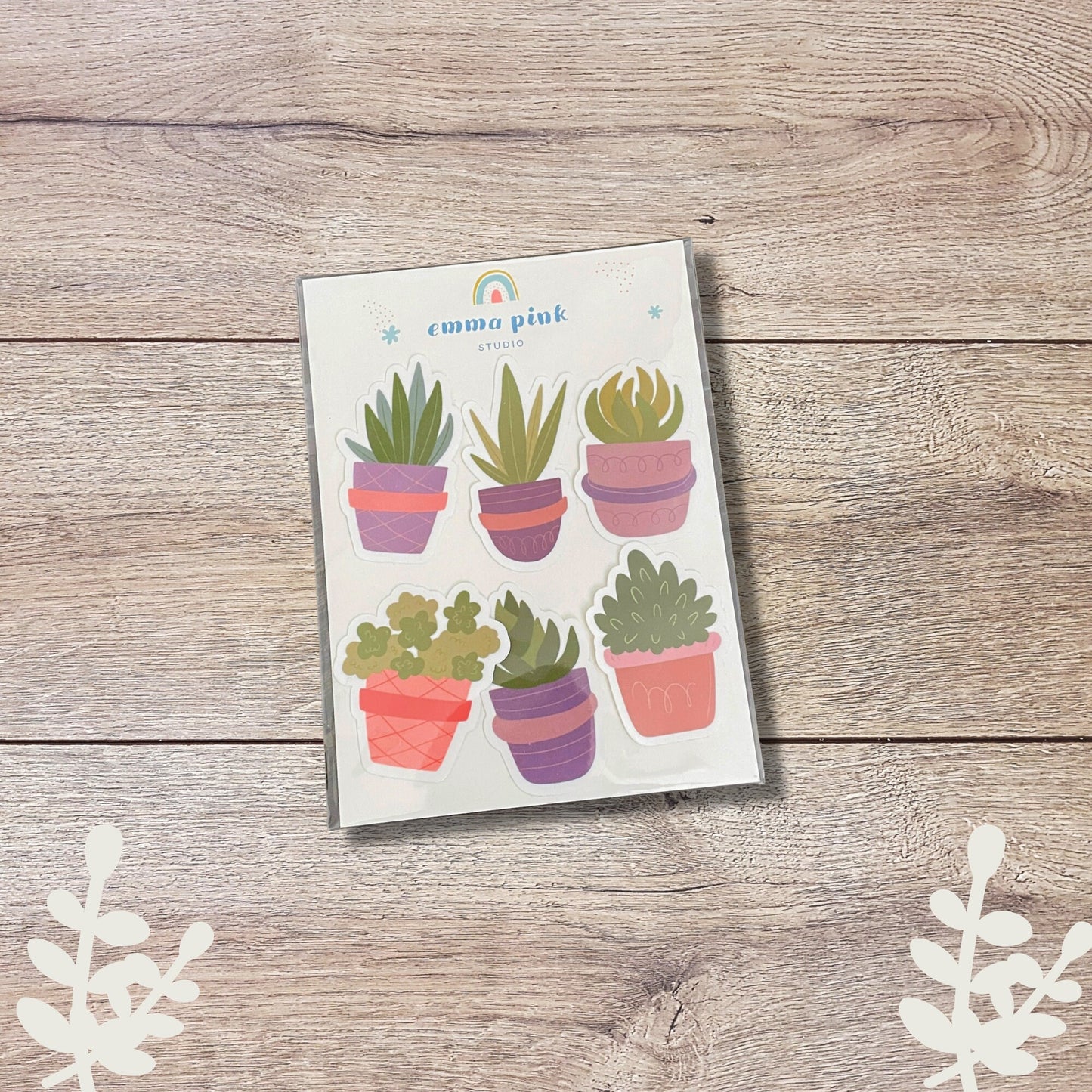 House Plants Sticker Set