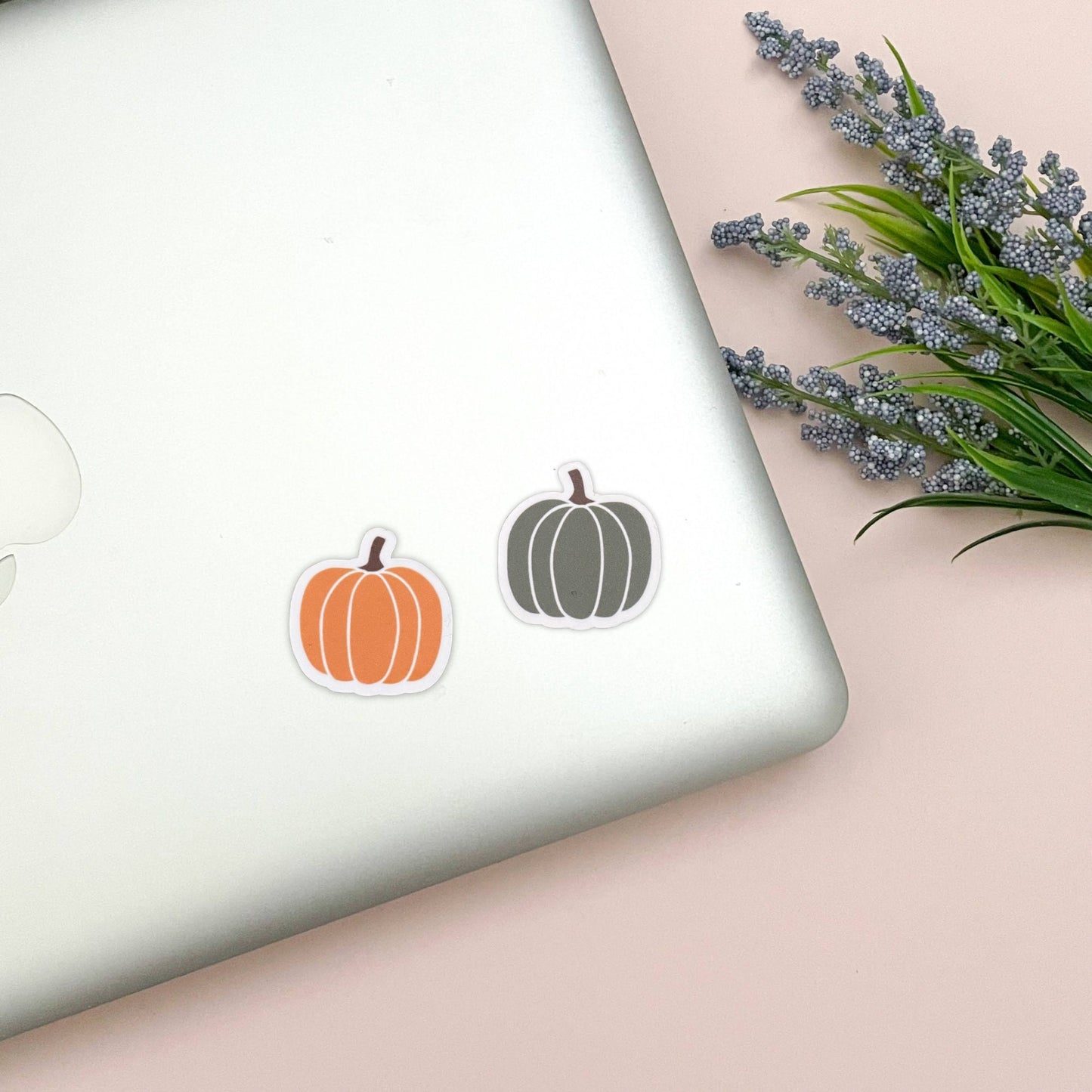 Colorful Pumpkin Vinyl Sticker Set
