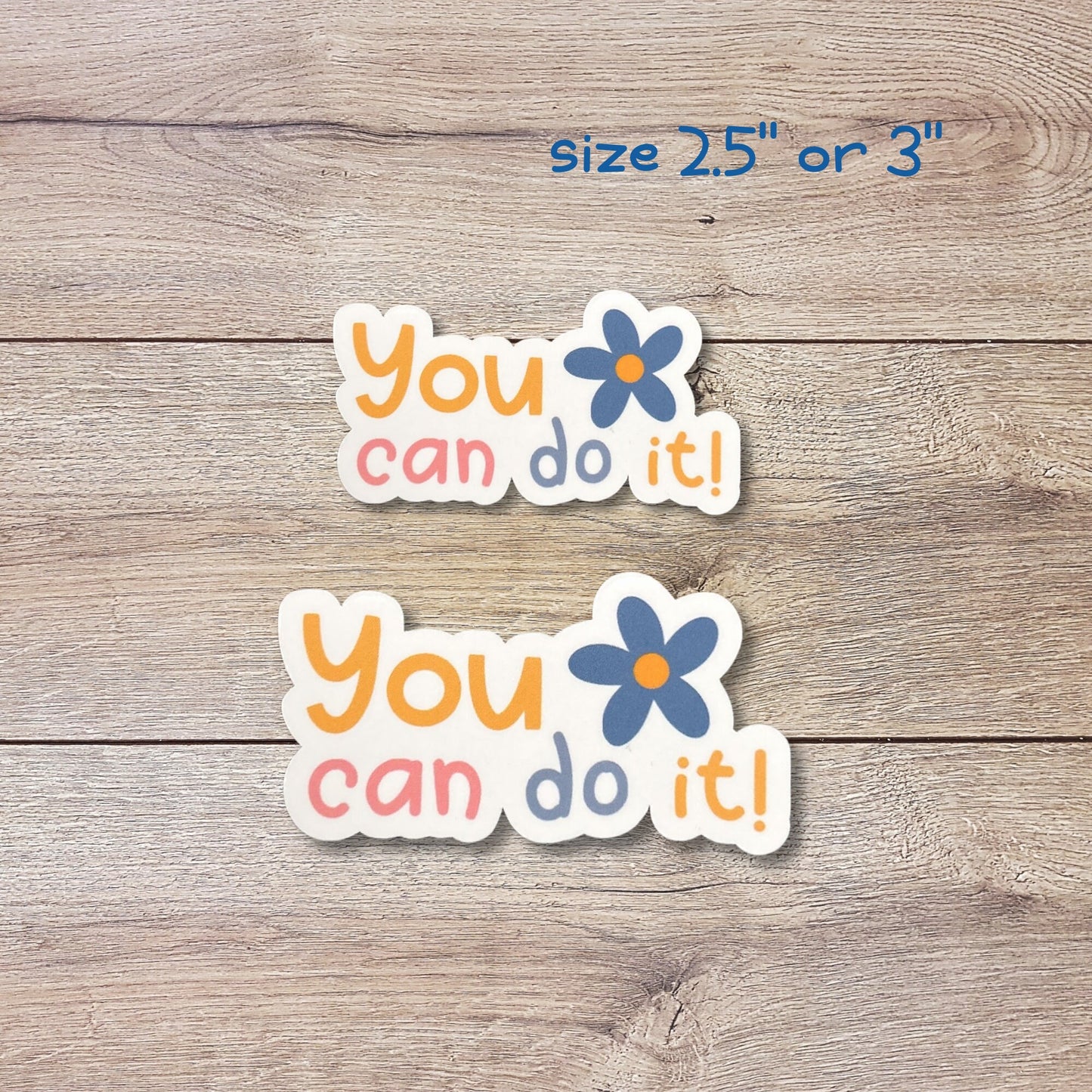 You Can Do It Vinyl Sticker, Self Love Sticker, Inspirational Sticker, Motivational Sticker, Waterproof Water Bottle Laptop Sticker