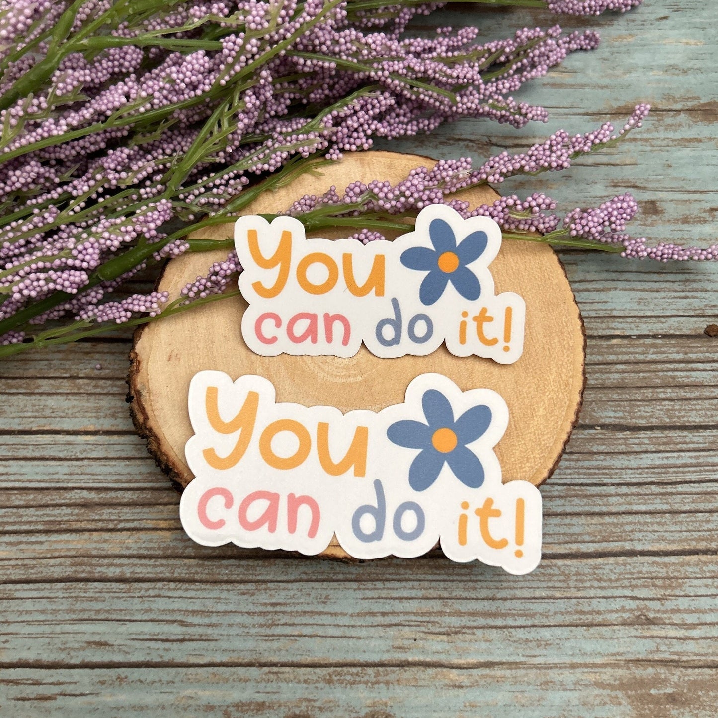 You Can Do It Vinyl Sticker, Self Love Sticker, Inspirational Sticker, Motivational Sticker, Waterproof Water Bottle Laptop Sticker