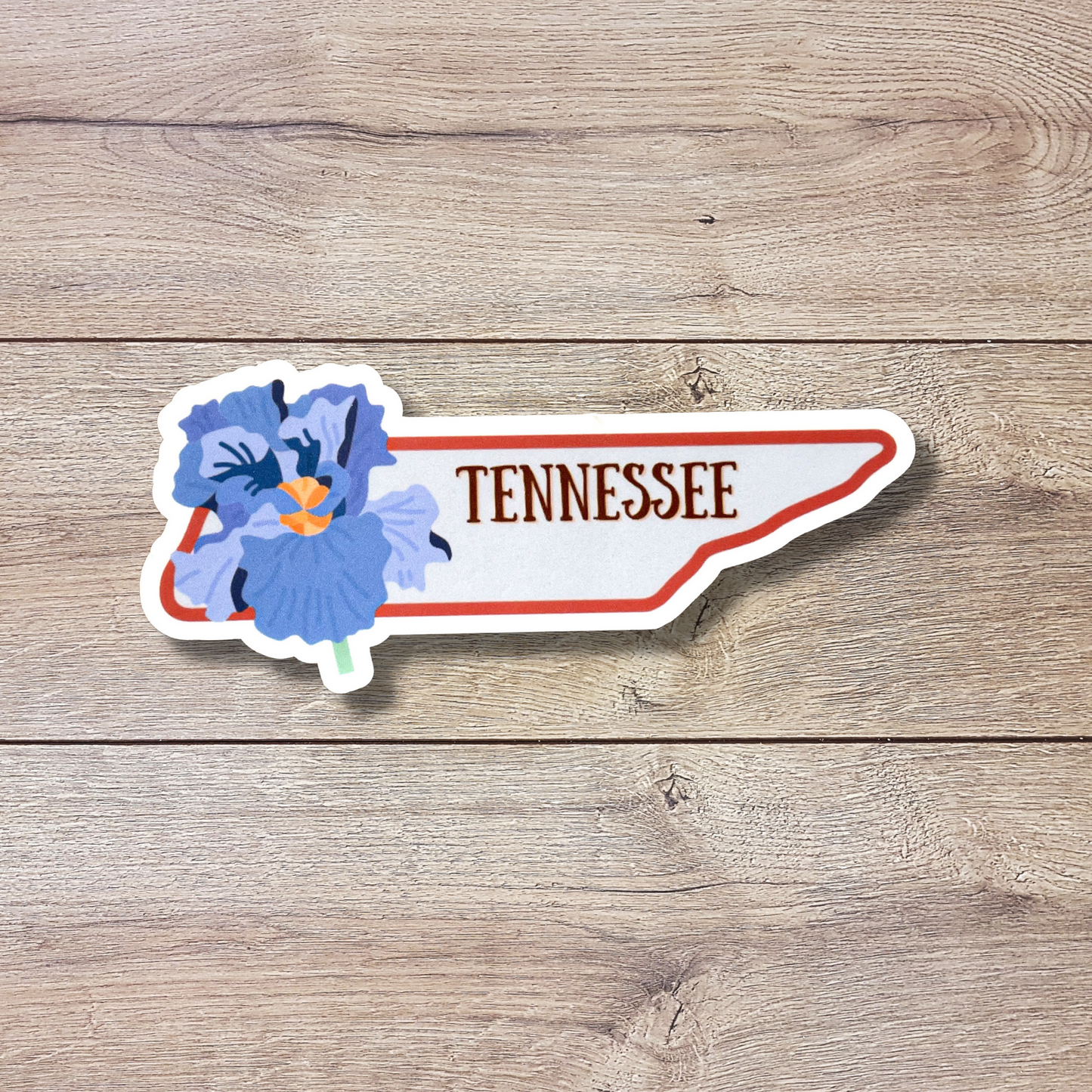 Tennessee State Flower Vinyl Sticker