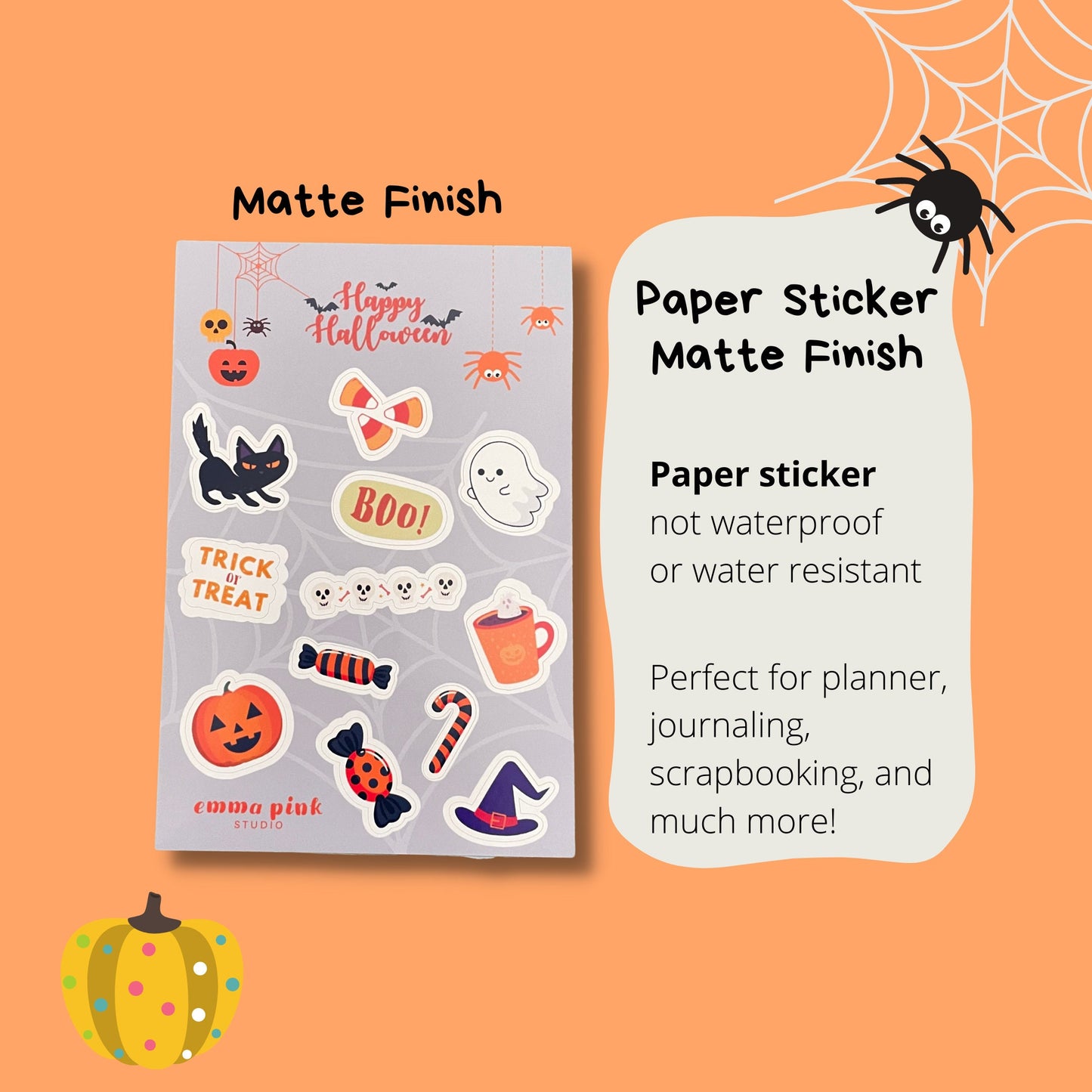 Halloween Sticker Sheet