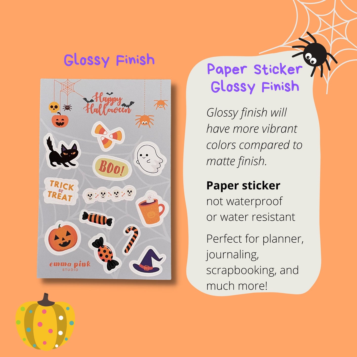 Halloween Sticker Sheet