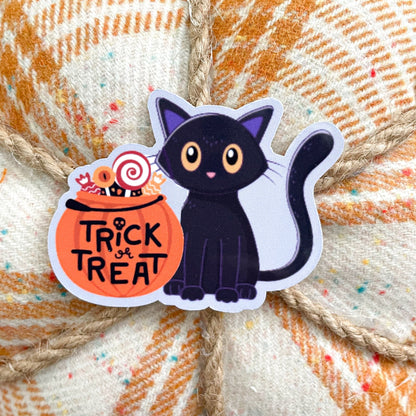 Halloween Cat Sticker