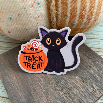 Halloween Cat Sticker