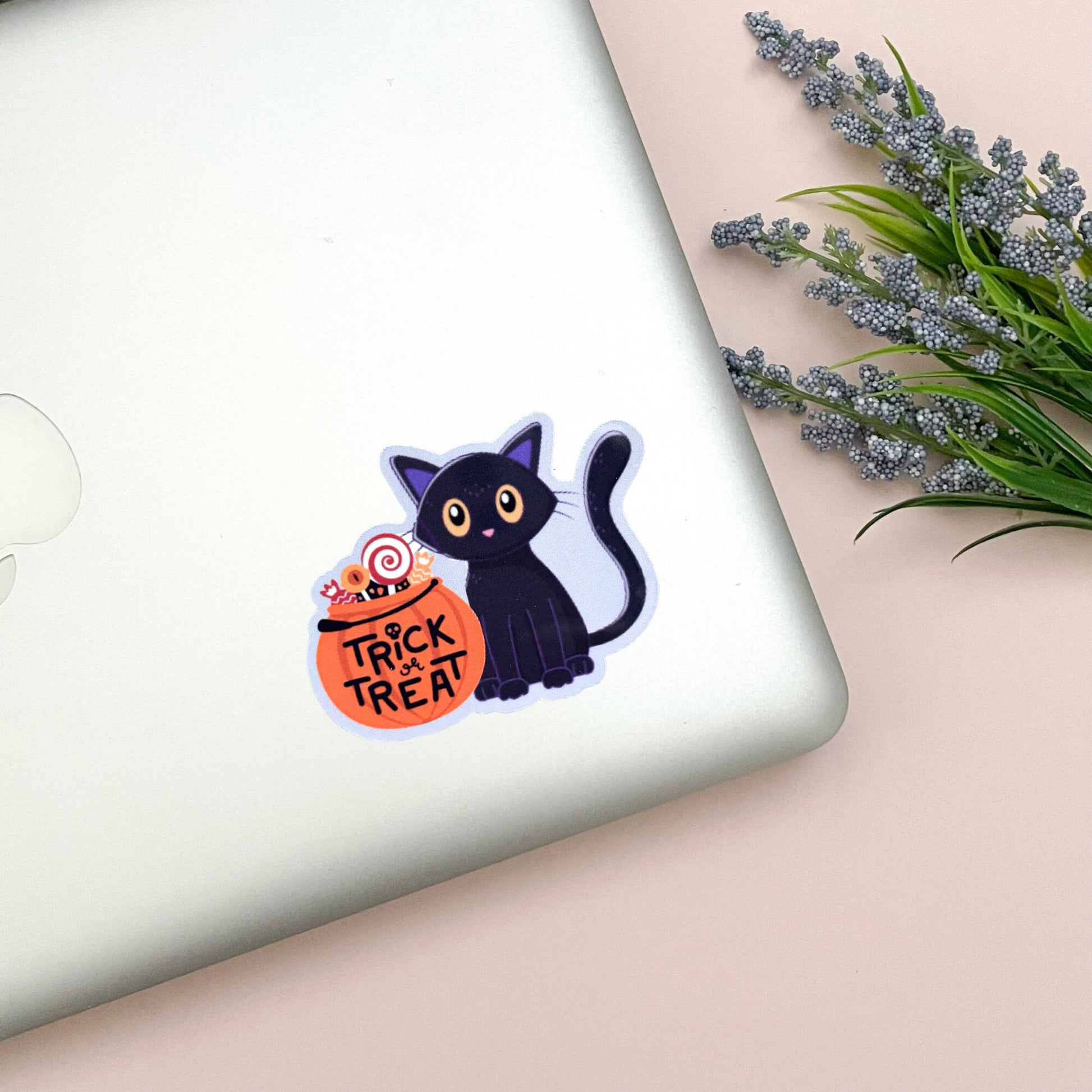 Halloween Cat Sticker