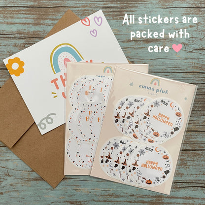 Personalized Halloween Stickers, Custom Halloween Pumpkins Party Favor Labels