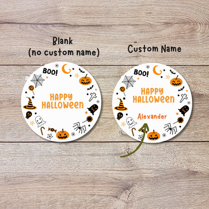 Personalized Halloween Stickers, Custom Halloween Pumpkins Party Favor Labels